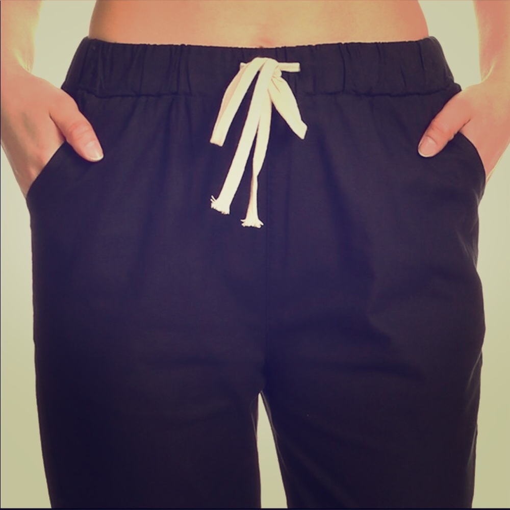 High waste draw string lounge pants